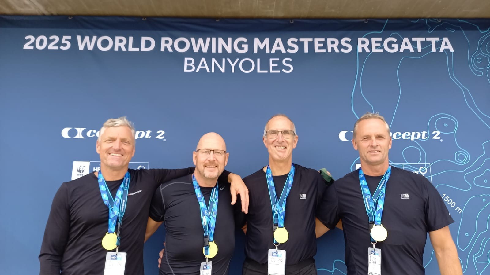 Winning Masters crew 2025