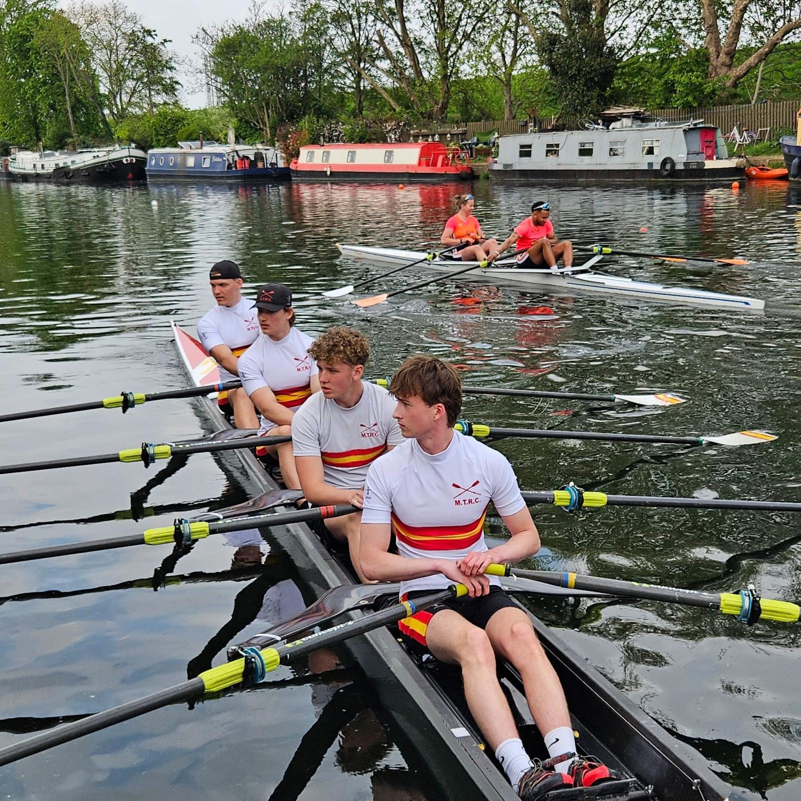 Rowers on the River Medway